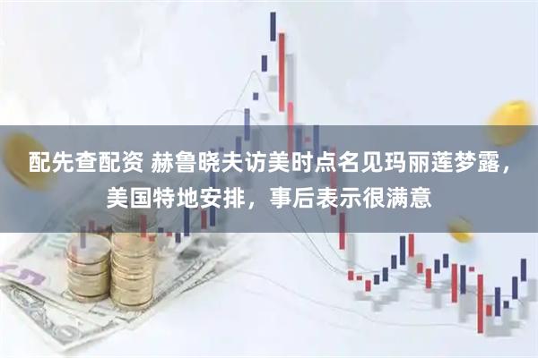 配先查配资 赫鲁晓夫访美时点名见玛丽莲梦露，美国特地安排，事后表示很满意